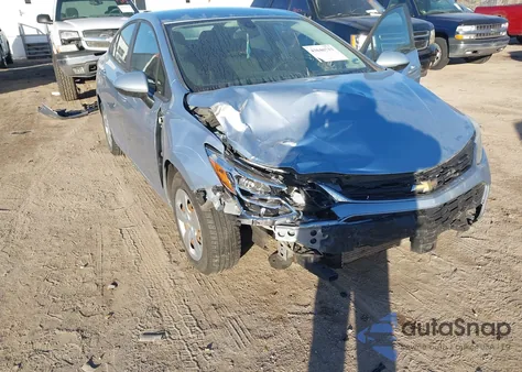 2017 Chevrolet Cruze Ls Auto из США, поврежденный, VIN 1G1BC5SM8H7261255